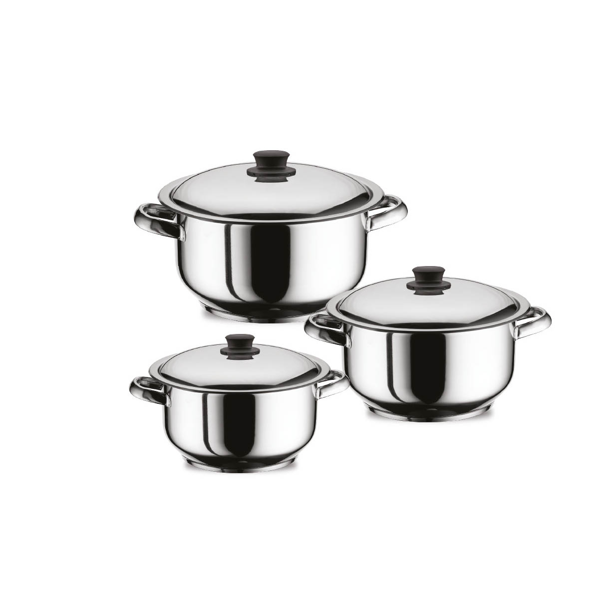 Arian 6 Pcs Mega Tencere Seti (22/24/26)